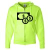 Unisex NuBlend® Full-Zip Hooded Sweatshirt Thumbnail