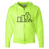 Unisex NuBlend® Full-Zip Hooded Sweatshirt Thumbnail