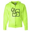 Unisex NuBlend® Full-Zip Hooded Sweatshirt Thumbnail