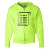 Unisex NuBlend® Full-Zip Hooded Sweatshirt Thumbnail