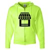 Unisex NuBlend® Full-Zip Hooded Sweatshirt Thumbnail