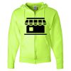 Unisex NuBlend® Full-Zip Hooded Sweatshirt Thumbnail