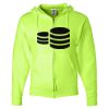Unisex NuBlend® Full-Zip Hooded Sweatshirt Thumbnail