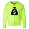 Unisex NuBlend® Full-Zip Hooded Sweatshirt Thumbnail