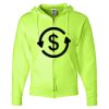 Unisex NuBlend® Full-Zip Hooded Sweatshirt Thumbnail