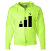 Unisex NuBlend® Full-Zip Hooded Sweatshirt Thumbnail