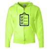 Unisex NuBlend® Full-Zip Hooded Sweatshirt Thumbnail
