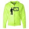 Unisex NuBlend® Full-Zip Hooded Sweatshirt Thumbnail
