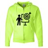 Unisex NuBlend® Full-Zip Hooded Sweatshirt Thumbnail