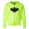 Unisex NuBlend® Full-Zip Hooded Sweatshirt Thumbnail