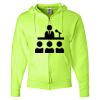 Unisex NuBlend® Full-Zip Hooded Sweatshirt Thumbnail
