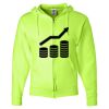 Unisex NuBlend® Full-Zip Hooded Sweatshirt Thumbnail