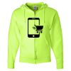 Unisex NuBlend® Full-Zip Hooded Sweatshirt Thumbnail