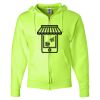 Unisex NuBlend® Full-Zip Hooded Sweatshirt Thumbnail