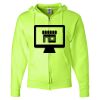 Unisex NuBlend® Full-Zip Hooded Sweatshirt Thumbnail
