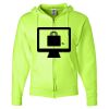 Unisex NuBlend® Full-Zip Hooded Sweatshirt Thumbnail