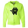 Unisex NuBlend® Full-Zip Hooded Sweatshirt Thumbnail