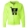Unisex NuBlend® Full-Zip Hooded Sweatshirt Thumbnail