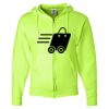 Unisex NuBlend® Full-Zip Hooded Sweatshirt Thumbnail