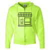 Unisex NuBlend® Full-Zip Hooded Sweatshirt Thumbnail