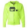Unisex NuBlend® Full-Zip Hooded Sweatshirt Thumbnail