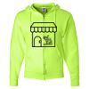 Unisex NuBlend® Full-Zip Hooded Sweatshirt Thumbnail