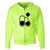 Unisex NuBlend® Full-Zip Hooded Sweatshirt Thumbnail