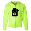 Unisex NuBlend® Full-Zip Hooded Sweatshirt Thumbnail
