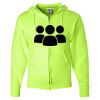 Unisex NuBlend® Full-Zip Hooded Sweatshirt Thumbnail