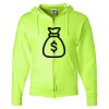 Unisex NuBlend® Full-Zip Hooded Sweatshirt Thumbnail