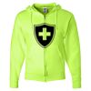 Unisex NuBlend® Full-Zip Hooded Sweatshirt Thumbnail