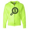 Unisex NuBlend® Full-Zip Hooded Sweatshirt Thumbnail