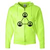 Unisex NuBlend® Full-Zip Hooded Sweatshirt Thumbnail