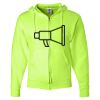 Unisex NuBlend® Full-Zip Hooded Sweatshirt Thumbnail