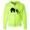 Unisex NuBlend® Full-Zip Hooded Sweatshirt Thumbnail