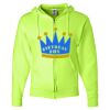 Unisex NuBlend® Full-Zip Hooded Sweatshirt Thumbnail