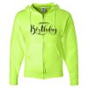 Unisex NuBlend® Full-Zip Hooded Sweatshirt Thumbnail