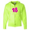 Unisex NuBlend® Full-Zip Hooded Sweatshirt Thumbnail