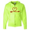 Unisex NuBlend® Full-Zip Hooded Sweatshirt Thumbnail
