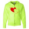 Unisex NuBlend® Full-Zip Hooded Sweatshirt Thumbnail
