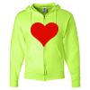 Unisex NuBlend® Full-Zip Hooded Sweatshirt Thumbnail