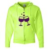 Unisex NuBlend® Full-Zip Hooded Sweatshirt Thumbnail