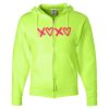 Unisex NuBlend® Full-Zip Hooded Sweatshirt Thumbnail