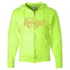 Unisex NuBlend® Full-Zip Hooded Sweatshirt Thumbnail