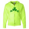 Unisex NuBlend® Full-Zip Hooded Sweatshirt Thumbnail