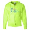 Unisex NuBlend® Full-Zip Hooded Sweatshirt Thumbnail