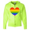 Unisex NuBlend® Full-Zip Hooded Sweatshirt Thumbnail