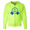 Unisex NuBlend® Full-Zip Hooded Sweatshirt Thumbnail