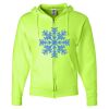 Unisex NuBlend® Full-Zip Hooded Sweatshirt Thumbnail