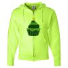 Unisex NuBlend® Full-Zip Hooded Sweatshirt Thumbnail
